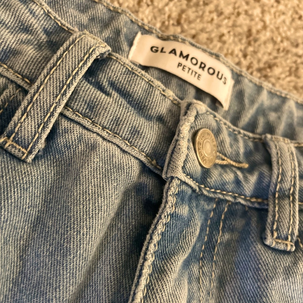 Blue Baggy Jeans, Size Small, From Glamorous Petite
